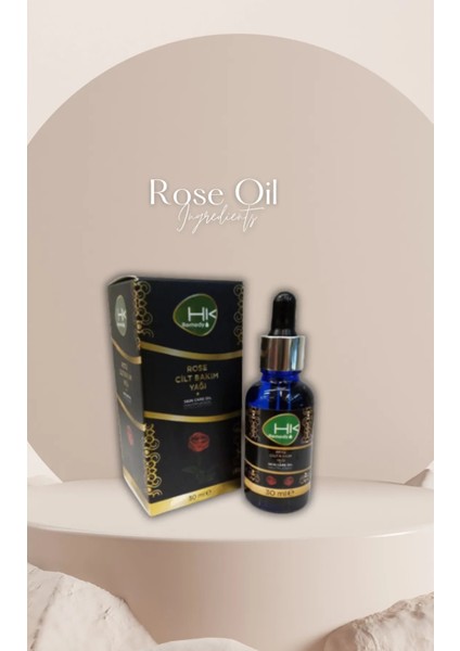 Gül Cilt Bakım Yağı 30 ml