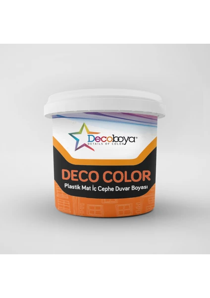 Deco Color Plastik Mat Iç Cephe Duvar Boyası 3 kg