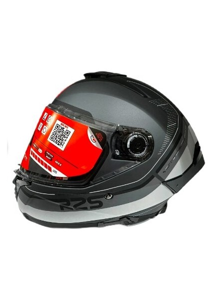 Thunder 4 Sv R25 C2 Şeffaf Vizör Kask Mat Gri