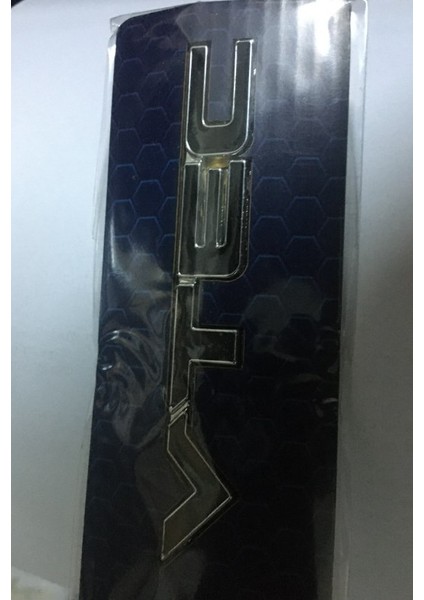 Honda Cıvıc Vtec Yazı Nikel Siyah