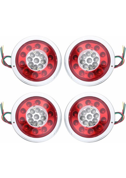 Paket 19 LED Arka Stop Lambası Kuyruk Sinyal Lambası Römork Kamyon Van (Yurt Dışından)