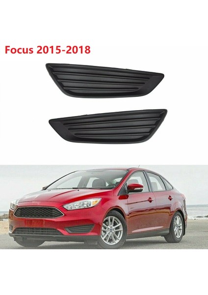 Çift Sis Farı Lambası Ford Focus 2015 2016 2017 Için Sol ve Sağ Kapakları (Yurt Dışından)