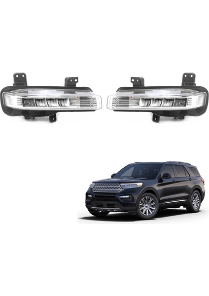 Ford Explorer 2020 2021 2022 Için Araç Ön Sağ LED Drl Sis Farı (Yurt Dışından) fiyatları