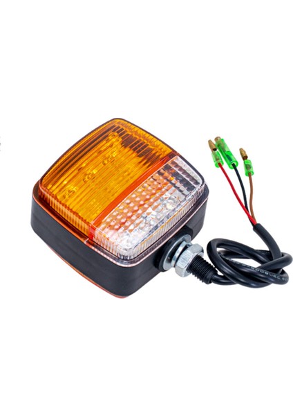Forklift Döndürme Led'i Çift Taraflı 12V Kare Döndürme Ön Işık (Yurt Dışından)