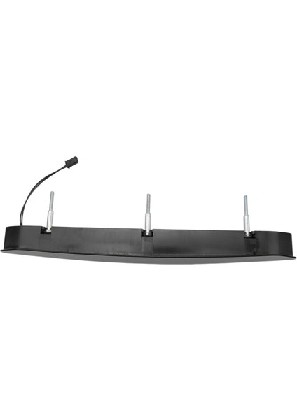 Araba LED Üçüncü Kuyruk Arka Stop Sinyal Lambası Fren Lambası Siyah (Yurt Dışından)