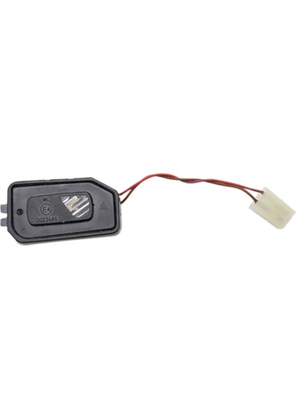 Araba LED Sol Yan Kanat Ayna Su Birikintisi Işık Nezaket Lambası Benz Için (Yurt Dışından)