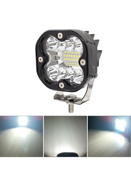 Motosikletler Için 3 Inç LED Çalışma Spotları 66W LED Bar Sis Farları (Yurt Dışından)