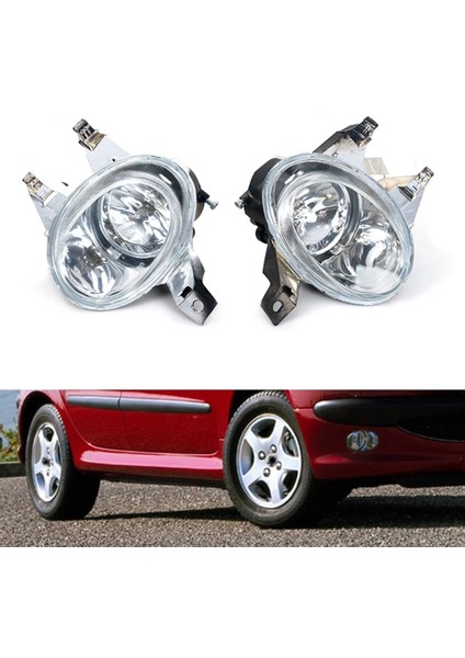 Peugeot 206 2005-2008 Için Araç Ön Sis Farı Ön Tampon Lambası (Yurt Dışından) fiyatları