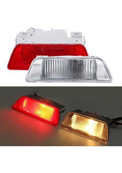 Nissan X-Trail /xtrail T31 2008 2009 2012 2012 2012 2013 Şeffaf Için 1 Adet Araba Arka Tampon Sis Lambası Işığı (Yurt Dışından)