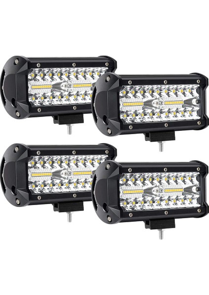 Suv Utv Pikap Tekne Için LED Işık Bar Spot Su Geçirmez Yol Çalışma Işığı (Yurt Dışından)