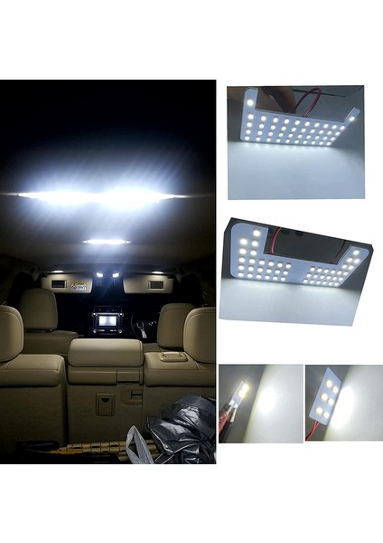 Toyota Land Cruiser Prado 150 Serisi LED Oda Lambası Ortamı Geç Tx-L 5 Koltuk Için Sadece TRJ150 GRJ150 GRJ150 GRJ151 C (Yurt Dışından) modelleri