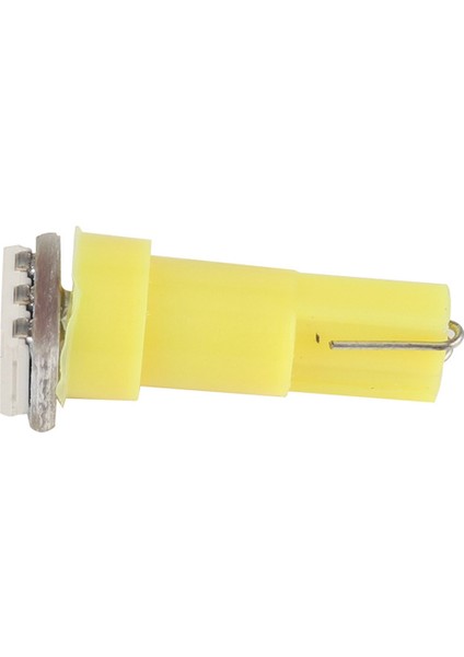 30'lu Paket T5 1-5050-SMD Motosiklet Tamir LED Gösterge Lambası(Sarı) (Yurt Dışından)