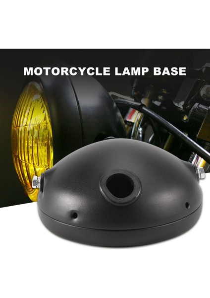 Motosiklet Far Tabanı 7 Inç Retro LED Far Kabuk Tabanı (Yurt Dışından)