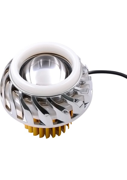 12V Lens Işığı 30W 1200LM 200000H Çift Diyaframlı Açık Pembe ve Mavi (Yurt Dışından)