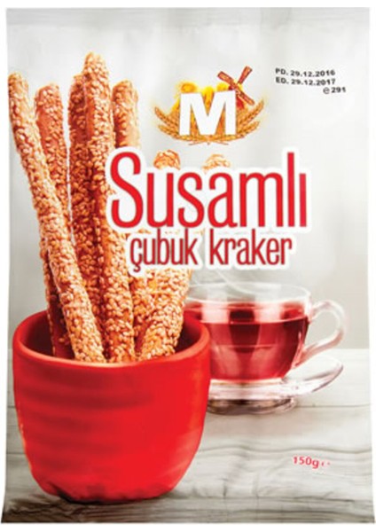 Susamlı Çubuk Kraker 150 G