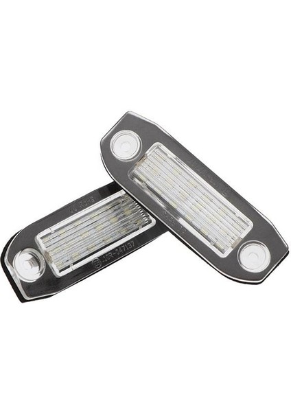 2pcs Araba LED Plaka Işık Volvo S80 XC90 S40 V60 XC60 S60 C70 V50 XC70 V70 Beyaz (Yurt Dışından) fiyatları