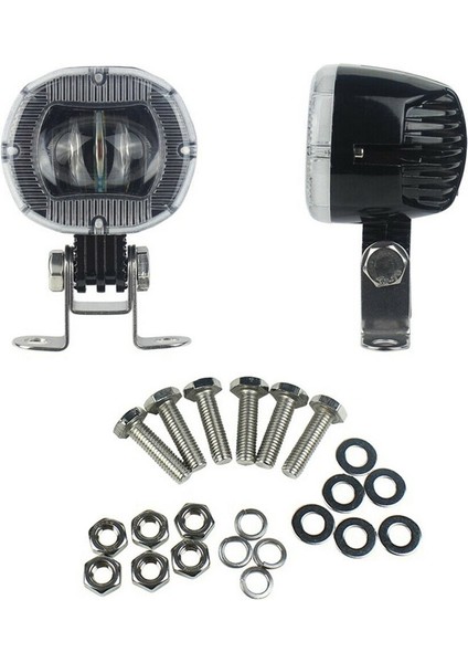 2pack Forklift Güvenlik Işığı Spot Işık Depo Güvenli Beyaz LED (Yurt Dışından)