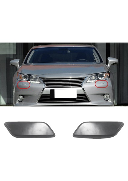 Lexus Için Sol Ön Far Yıkama Püskürtme Memesi Kapağı Kapağı (Yurt Dışından)