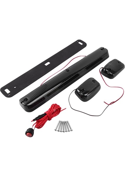 Gmc Sierra 07-13 Için 3pc Kabin Çatı Koşu Yan Açıklık Kubbe Işık (Yurt Dışından)
