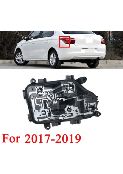 Citroen Elysee 17-19 Için Sol Arka Fren Lambası Devre Kartı Tabanı (Yurt Dışından)