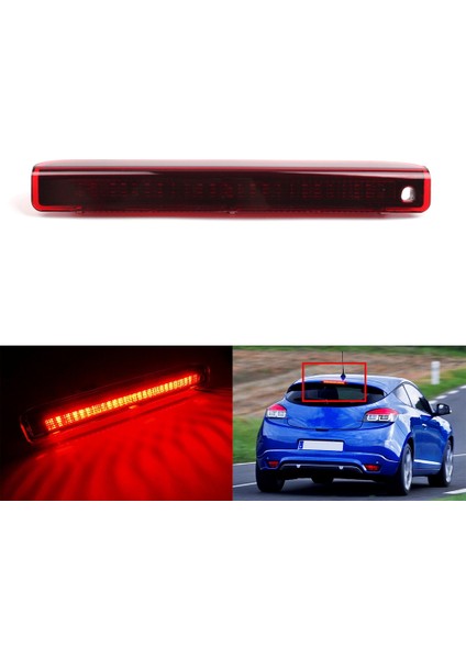 Renault Megane 08-16 265900006R Için Kuyruk Lambası Yüksek Montaj Fren Lambası (Yurt Dışından)