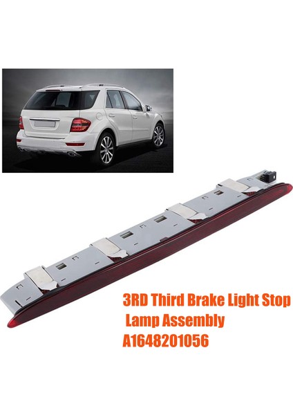 Mercedes-Benz Ml-Class W164 05-11 Için Araba 3rd Fren Lambası A1648201056 (Yurt Dışından)