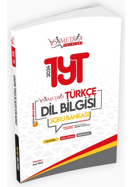 YKS - TYT Türkçe – Dil Bilgisi Özgün Soru Bankası Dijital Çözümlü