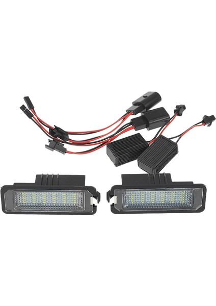 Boxster 987 981 982 Spyder Cayenne Için LED Plaka Işıkları Lambaları (Yurt Dışından)
