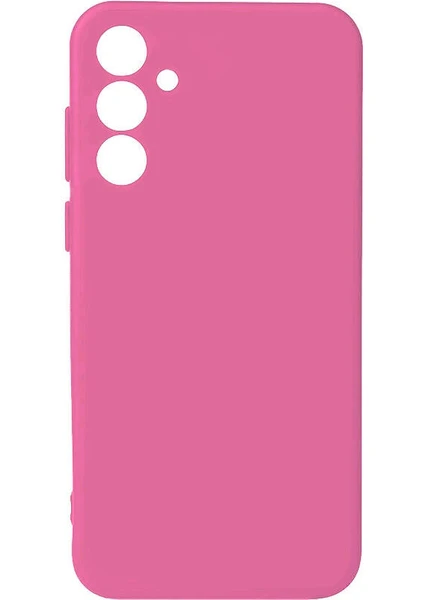 Case 4u Galaxy A35 Kılıf Kamera Korumalı Mat Renkli Silikon Pembe