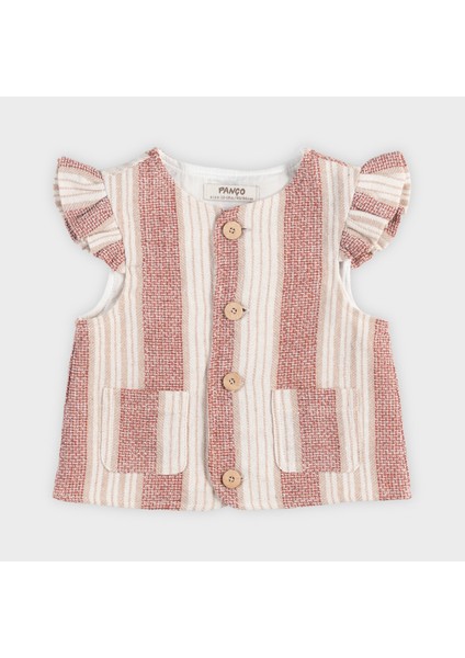 Çizgi Desenli Ceket