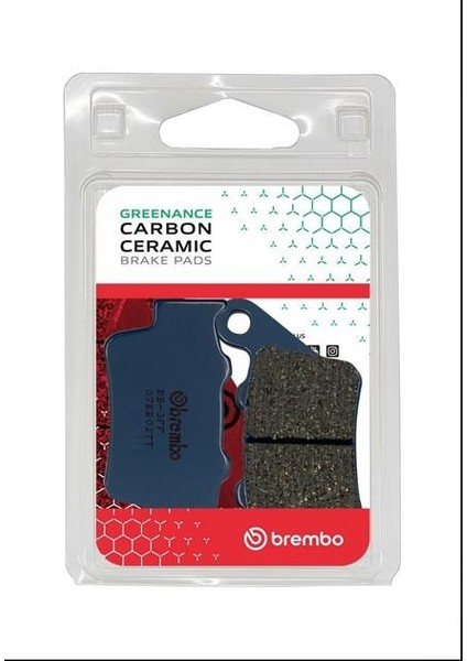 Ducati Monster 797 (2017-2020) Karbon Seramik Arka Fren Balatası fiyatları