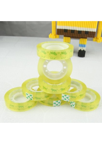 Yeni 3 Rulo 12MM * 30M Şeffaf Bant Şeffaf Sızdırmazlık Paketleme Öğrenci Kırtasiye Aksesuarları Okul Ofis Supplie Sıcak Satış (Yurt Dışından) fırsatları