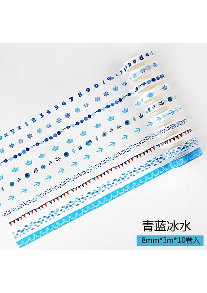 No.10 Tarzı Lot Temel Renk Serisi Dekoratif Yapışkan Bant Maskeleme Washi Bant Dıy Scrapbooking Etiket Etiket Japon Kırtasiye (Yurt Dışından) fiyatları