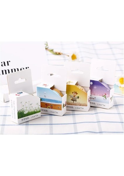 No.1 Tarzı 15MM x 7m Sevimli Lotkawaii Çiçek Gıda Hayvanlar Dekoratif Washi Bant Dıy Scrapbooking Maskeleme Bandı Okul Ofis Tedarik (Yurt Dışından) indirimleri