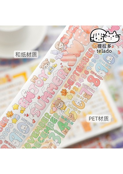 Abukeaiyingwen Pvc Tarzı Lot Dekoratif Yapışkan Bantlar Karikatür Kız Günü Ödeme Önemsiz Dergisi Kendi Başına Yap Kağıdı Japon Maskeleme Bantları Scrapbooking Çıkartmalar (Yurt Dışından) modelleri