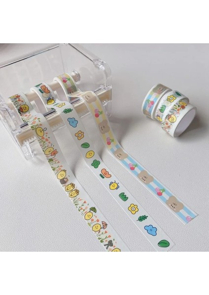 1 Adet C Tarzı 1 Adet Ins Kawaii Field Life Serisi Washi Bant Scrapbooking Dıy Dekor Kore Bant Sevimli Ayı Planlayıcısı Maskeleme Bandı Kırtasiye Sticker (Yurt Dışından) modelleri