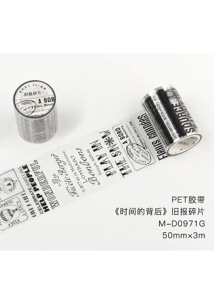 B Tarzı Pvc Şeffaf Vintage Ingilizce Notlar Sevimli Dekoratif Maskeleme Washi Bant Karalama Defteri Diy (Yurt Dışından) fiyatları
