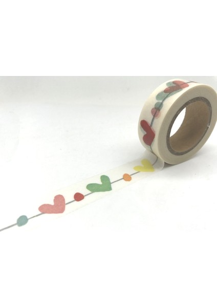 NO.1733 Tarzı S Beden Jiataihe Washi Bant Aşk Dekoratif Bant Karalama Defteri Kağıdı Maskeleme Yapışkan Bant Ağaç Bandı (Yurt Dışından) fiyatları