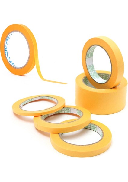 20MMX50M Stili Yenı 50 M Sarı Araba Sticker Kendinden Yapışkanlı Dıy Boyama Kağıdı Ressam Dekor Maskeleme Bandı Genel Amaçlı El Sanatları Ofis Malzemeleri (Yurt Dışından) fırsatları