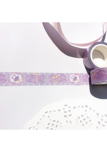 No.11 Stili 5 M Kawaii Japon Retro Ayı Kız Kağıt Yapışkan Bant Maskeleme Washi Bant Planlayıcısı El Hesabı Dıy Dekoratif Bant Kırtasiye (Yurt Dışından) indirimleri