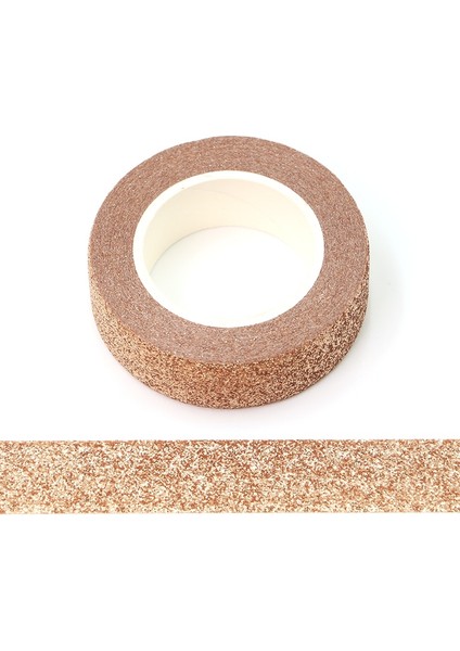 GP57 Stili 1x Toz Washi Bant Glitter Renk Japon Kırtasiye 15MM * 5 Metre Kawaii Kağıt Scrapbooking Okul Araçları Dekoratif Bantlar Maske (Yurt Dışından)