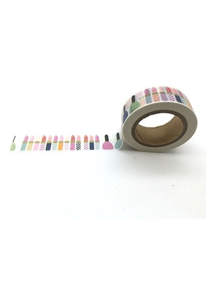 NO.792 Stili 15MM x 10M Sevimli Lotkawaii Çiçek Gıda Hayvanlar Dekoratif Jiataihe Washi Bant Dıy Scrapbooking Maskeleme Bandı Okul Ofis Tedarik (Yurt Dışından)