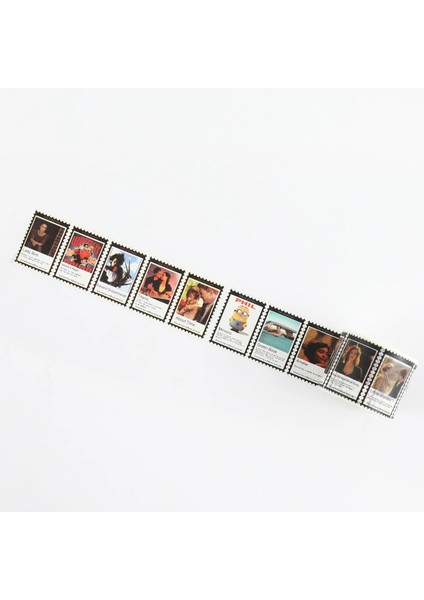 No.3 Tarzı 3cm * 2m Retro Bahçe Serisi Washi Bant Yapışkan Bant Dıy Scrapbooking Sticker Etiket Maskeleme Bandı Washi Bant (Yurt Dışından)
