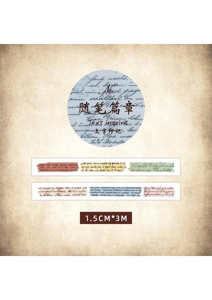 B Tarzı Seyahat Notları Koleksiyonu Washi Bant Retro Kağıt Diy Planlayıcısı Maskeleme Bandı Yapışkan Bantlar Çıkartmalar Dekoratif Kırtasiye Bantları (Yurt Dışından) fiyatları