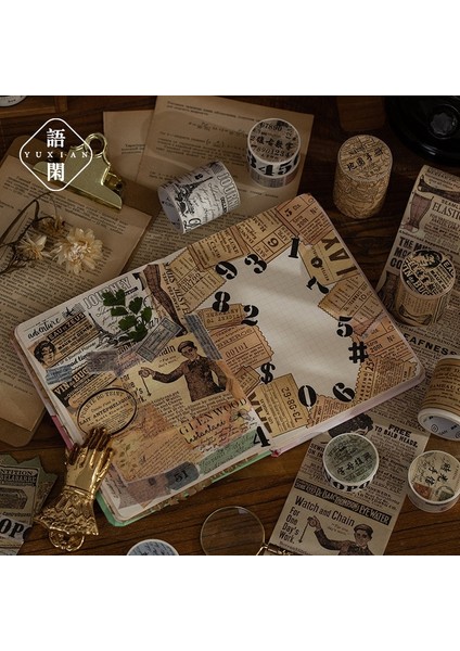 B Tarzı Seyahat Notları Koleksiyonu Washi Bant Retro Kağıt Diy Planlayıcısı Maskeleme Bandı Yapışkan Bantlar Çıkartmalar Dekoratif Kırtasiye Bantları (Yurt Dışından) indirimleri