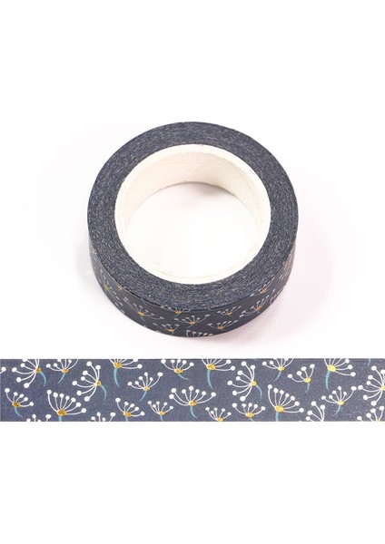 No.19 Tarzı Altın Folyo Kalp Washi Bant Sevgililer Günü Maskeleme Bandı Scrapbooking Kawaii Aşk Çiçek Dekoratif Bant Sabit Malzemeler (Yurt Dışından)
