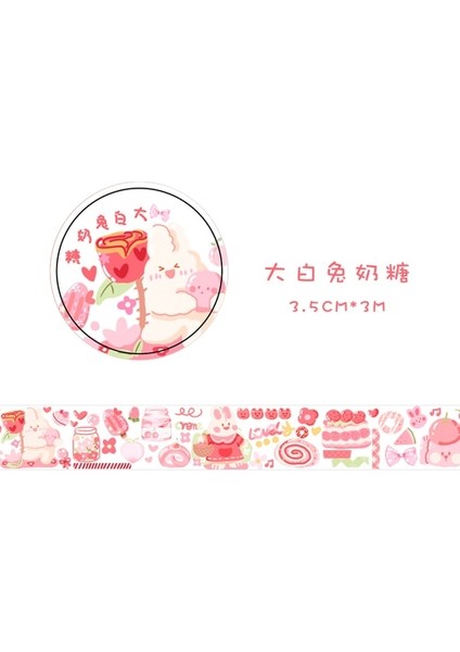 No.17 Stili Renkli Peri Masalı Kasaba Kawaii Planlayıcısı El Kitabı Dekoratif Washi Maskeleme Bandı Okul Malzemeleri Kore Kırtasiye Albümü Çıkartmalar (Yurt Dışından) fiyatları