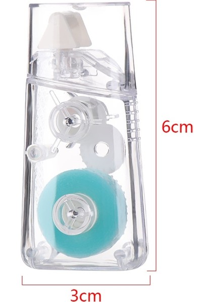 Type3 Stili Yeni Değiştirilebilir Çift Taraflı Yapışkan Rulo Nokta Bant Kırtasiye Ofis Tutkal Dispenseri Dolum Çekirdekli Rastgele Renkli Çubuk (Yurt Dışından) fiyatları