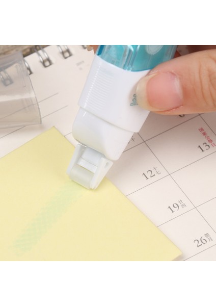 Type3 Stili Yeni Değiştirilebilir Çift Taraflı Yapışkan Rulo Nokta Bant Kırtasiye Ofis Tutkal Dispenseri Dolum Çekirdekli Rastgele Renkli Çubuk (Yurt Dışından) indirimleri