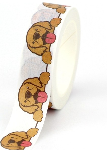 972 Stili Yeni M Dekoratif Sevimli Kediler ve Köpekler Scrapbooking Bullet Dergisi Hayvan Kırtasiye Için Kağıt Washi Bant Maskeleme Seti (Yurt Dışından) modelleri